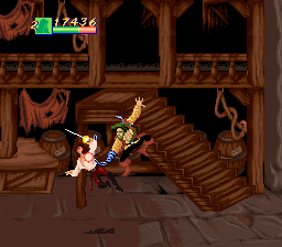 Cutthroat Island screenshot 5 for Sega Game Gear